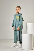 Дитячий спортивний костюм Stimma Шейн, колір - смарагдовий
