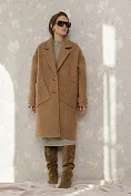 Жіноче пальто Stimma Полін, колір - світло горіховий