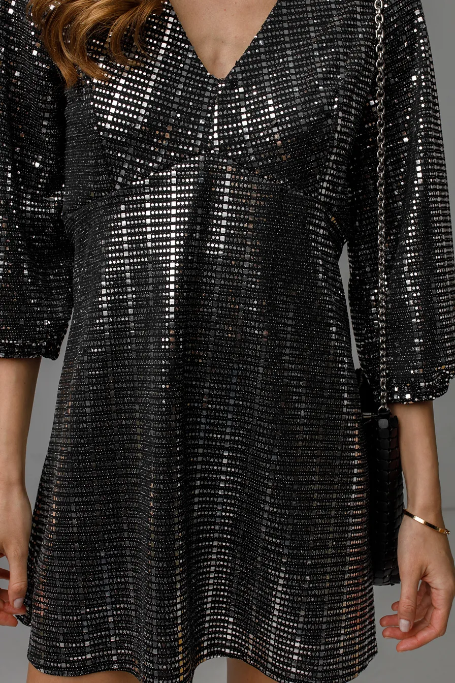 Женское платье Stimma Френ, цвет - серебряный