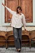 Жіноча сорочка Stimma Арлен, колір - бежевий