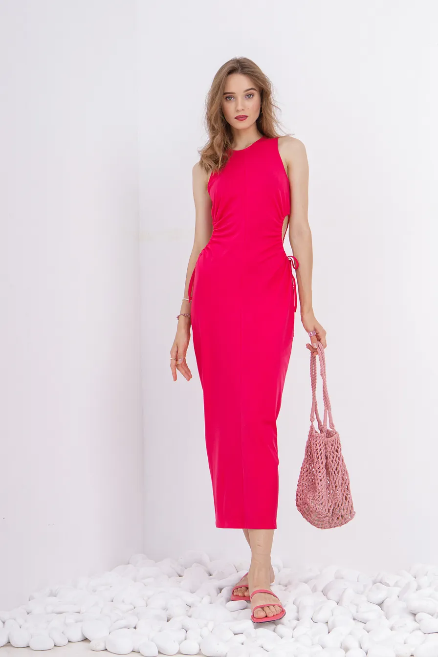 Жіноча сукня Stimma Карія, колір - фуксія