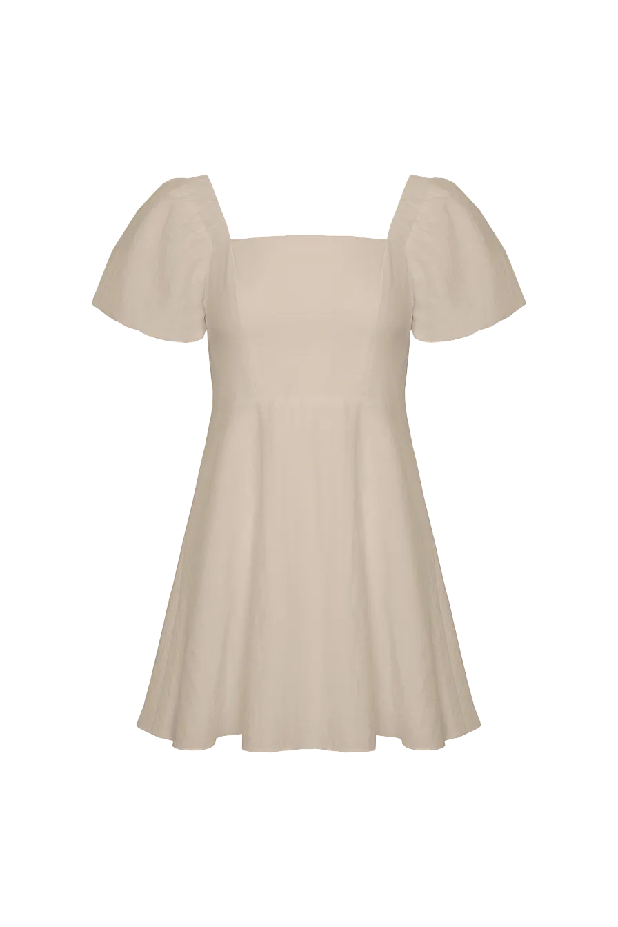 Жіноча сукня Stimma Паулейн, колір - бежевий