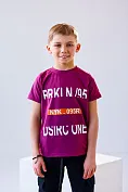 Дитяча футболка Stimma Хонда, колір - сливовий