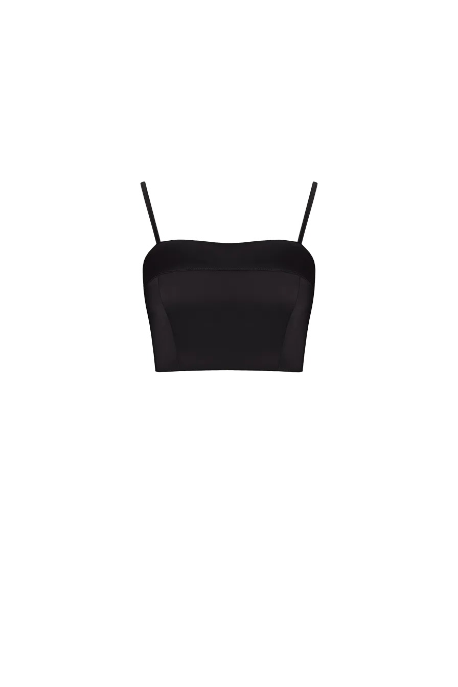 Жіночий топ Stimma Ноті, колір - чорний