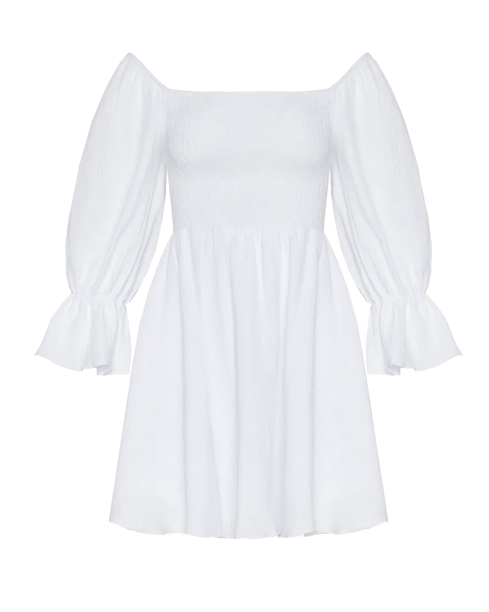 Женское платье Stimma Тедис, цвет - Белый