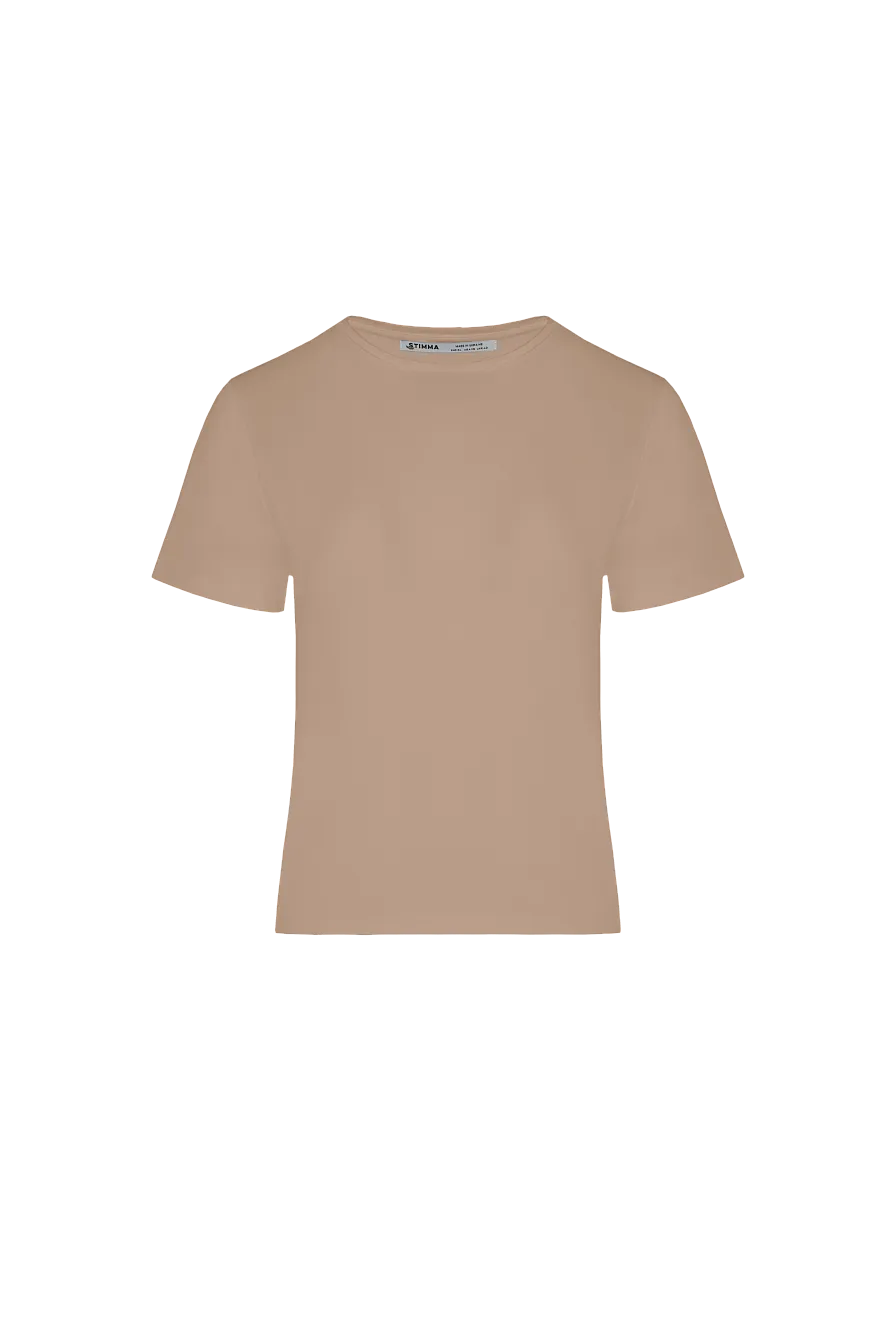 Женская футболка Stimma Ракель, цвет - бежевый