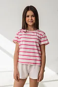 Дитяча футболка Stimma Альбіція, колір - молочний