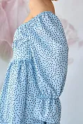 Женское платье Stimma Канна, цвет - Голубой горох