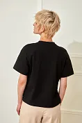 Жіноча футболка Stimma Софіта, колір - чорний