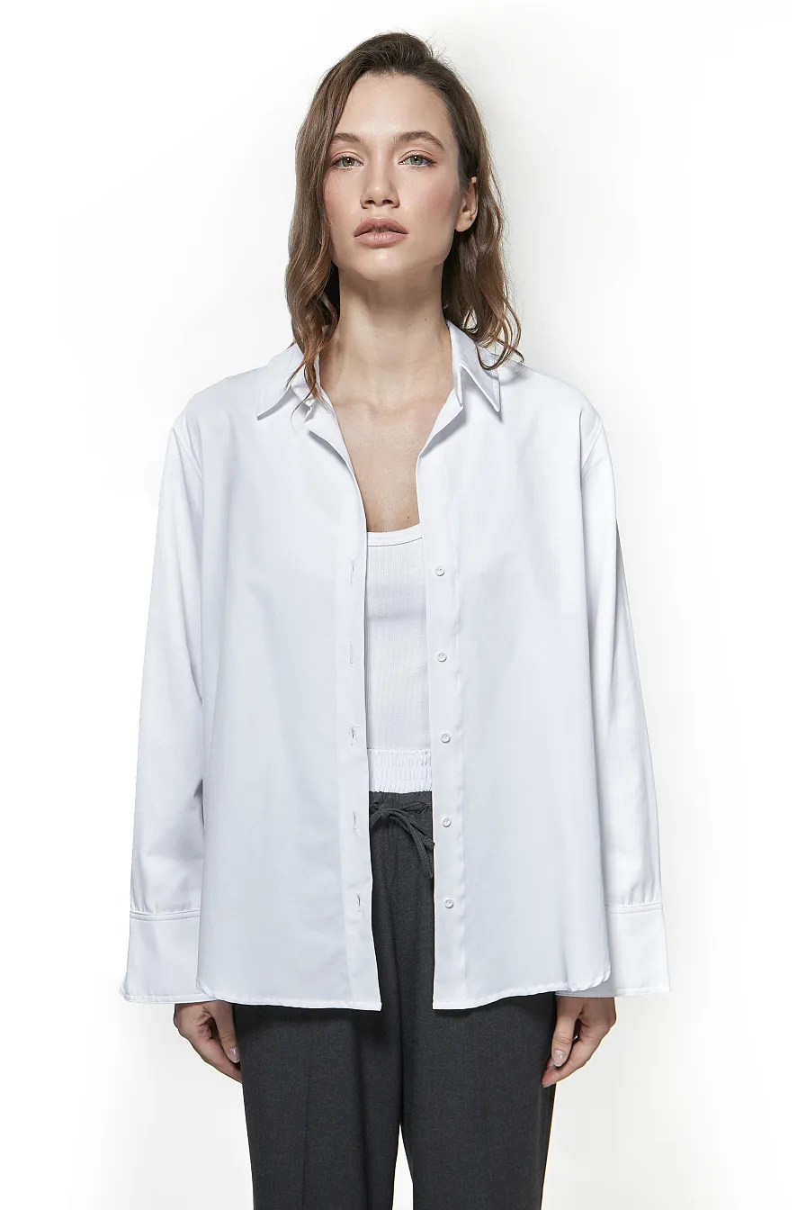 Жіноча сорочка Stimma Етіса, колір - Білий