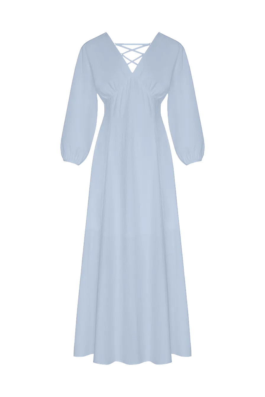 Женское платье Stimma Яремия, цвет - небесный
