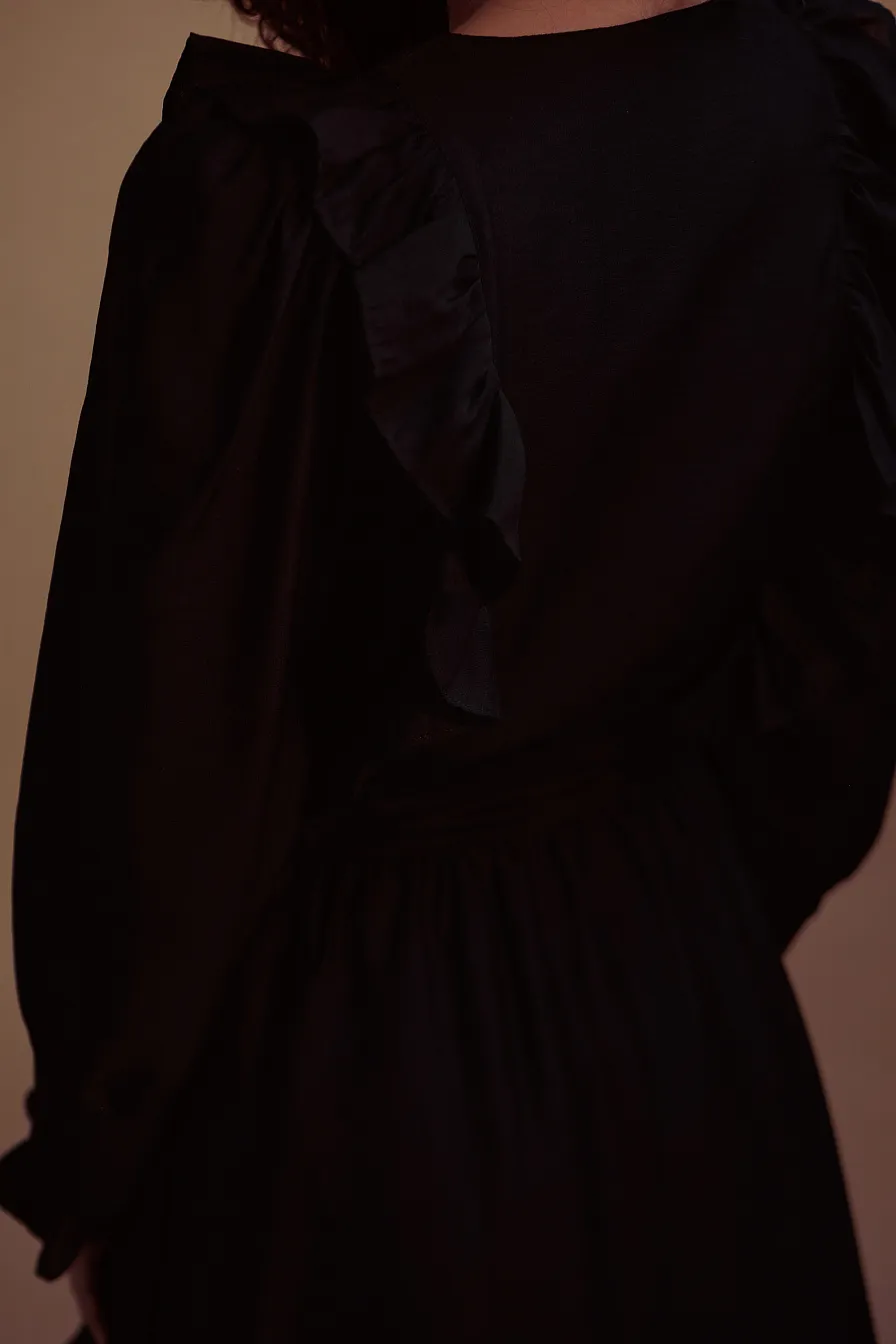 Женское платье Stimma Дениса, цвет - черный