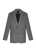 Жіночий блейзер - пальто Stimma Реймар, колір - сірий