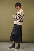 Жіночий светр поло Stimma Полонія, колір - Молочно-бежевий