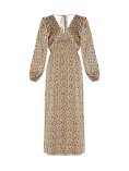 Женское платье Stimma Урия, цвет - Бежевый/желтый цветок