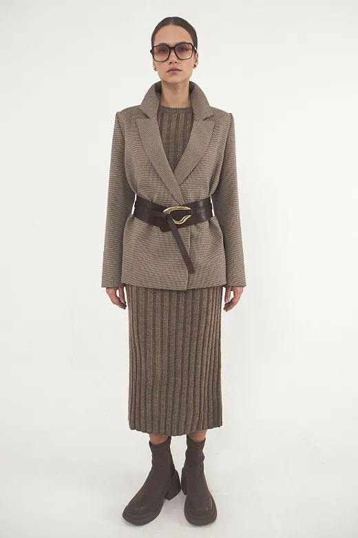 Жіноча в'язана сукня Stimma Ноудл, фото 3