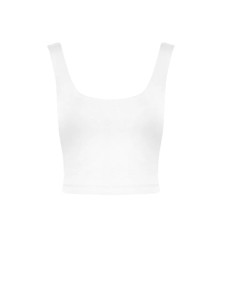 Жіночий топ Stimma Дакота, колір - Білий