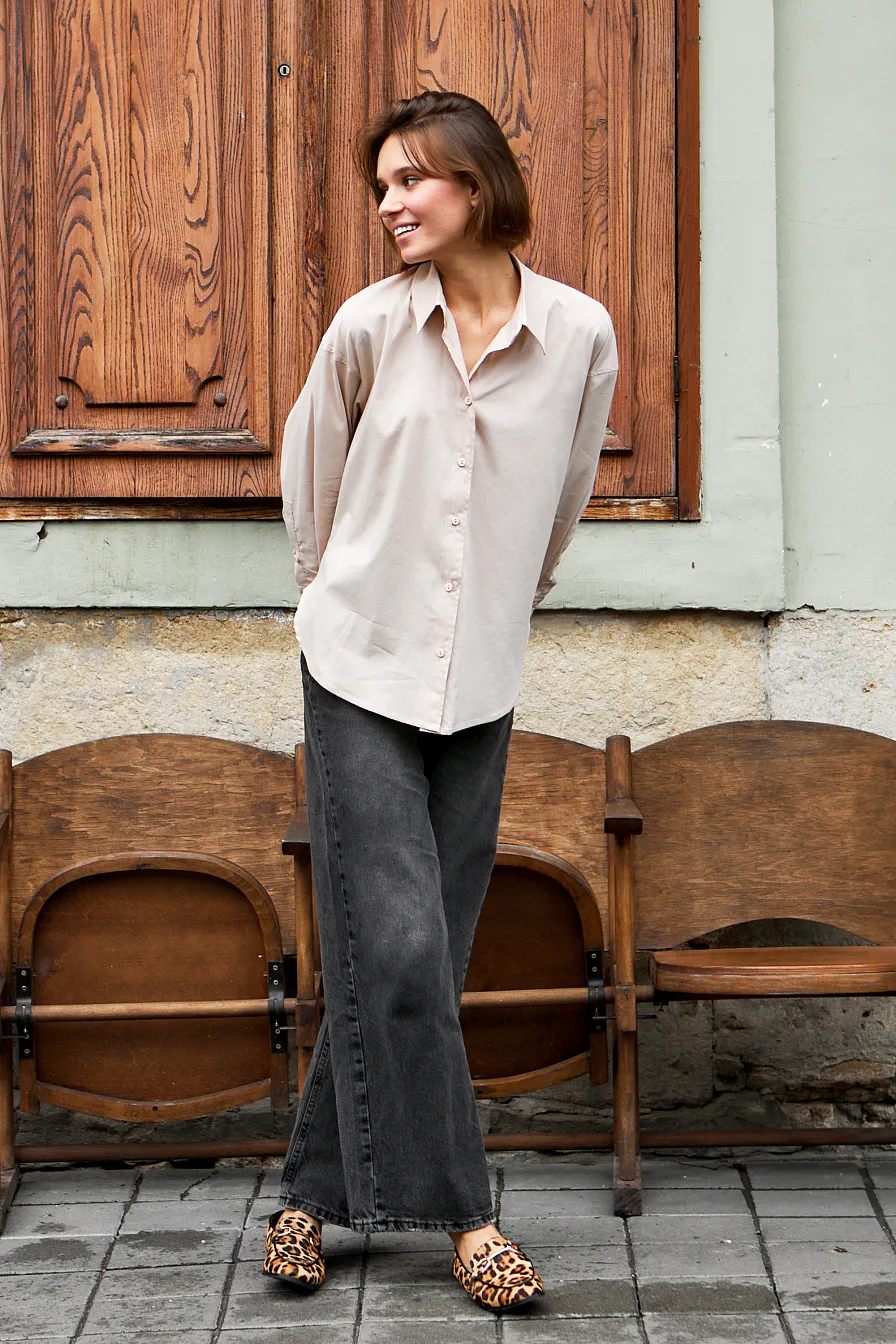 Жіноча сорочка Stimma Арлен, колір - бежевий