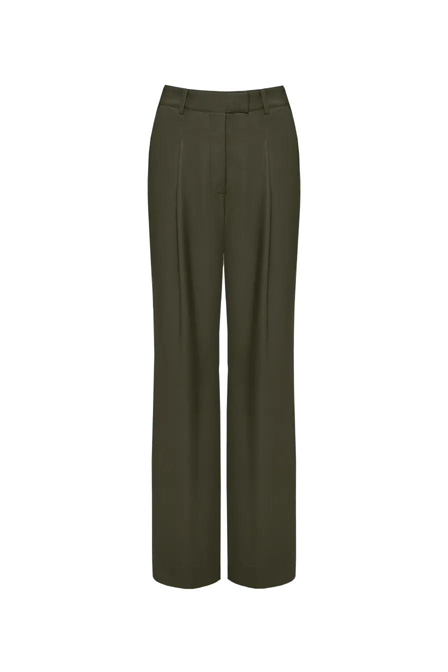 Жіночі штани Stimma Бертіль, колір - оливка