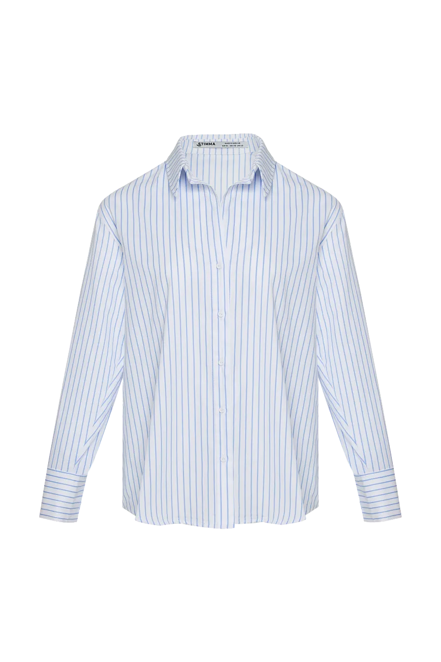 Жіноча сорочка Stimma Етіса, колір - Біла смужка