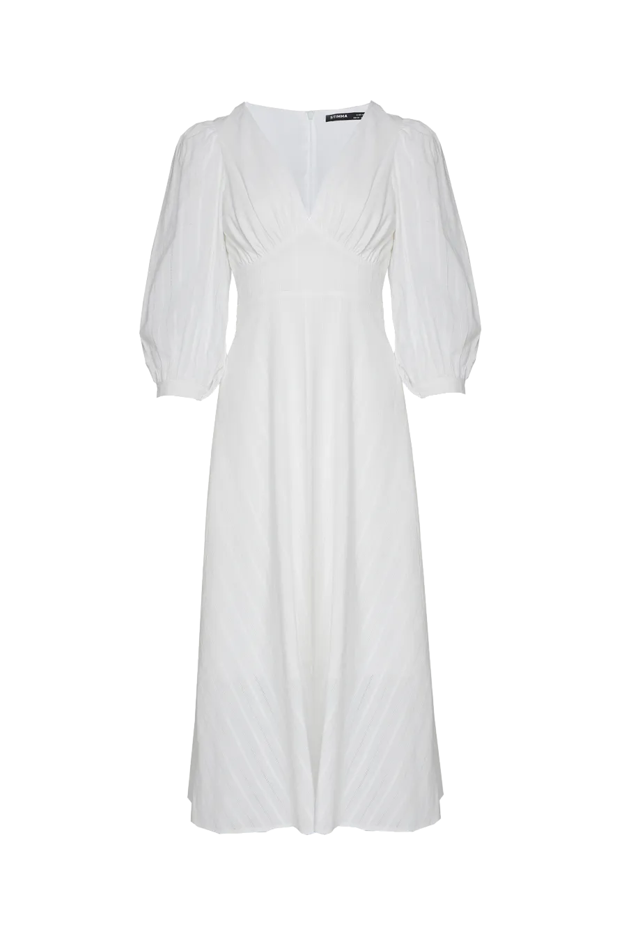 Жіноча сукня Stimma Доміра, колір - Молочний орнамент