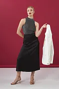 Жіночий топ Stimma Моріон, колір - чорний