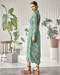 Жіноча сукня Stimma Інді, колір - Зелений візерунок