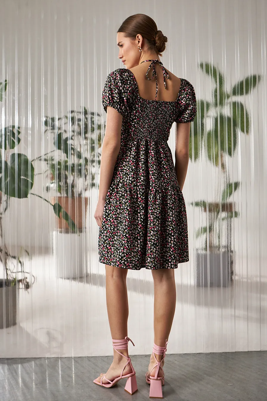 Женское платье Stimma Джонса, цвет - Черный цветок