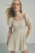 Жіноча сукня Stimma Паулейн, колір - бежевий
