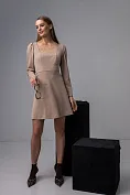 Женское платье Stimma Валеро, цвет - мокко