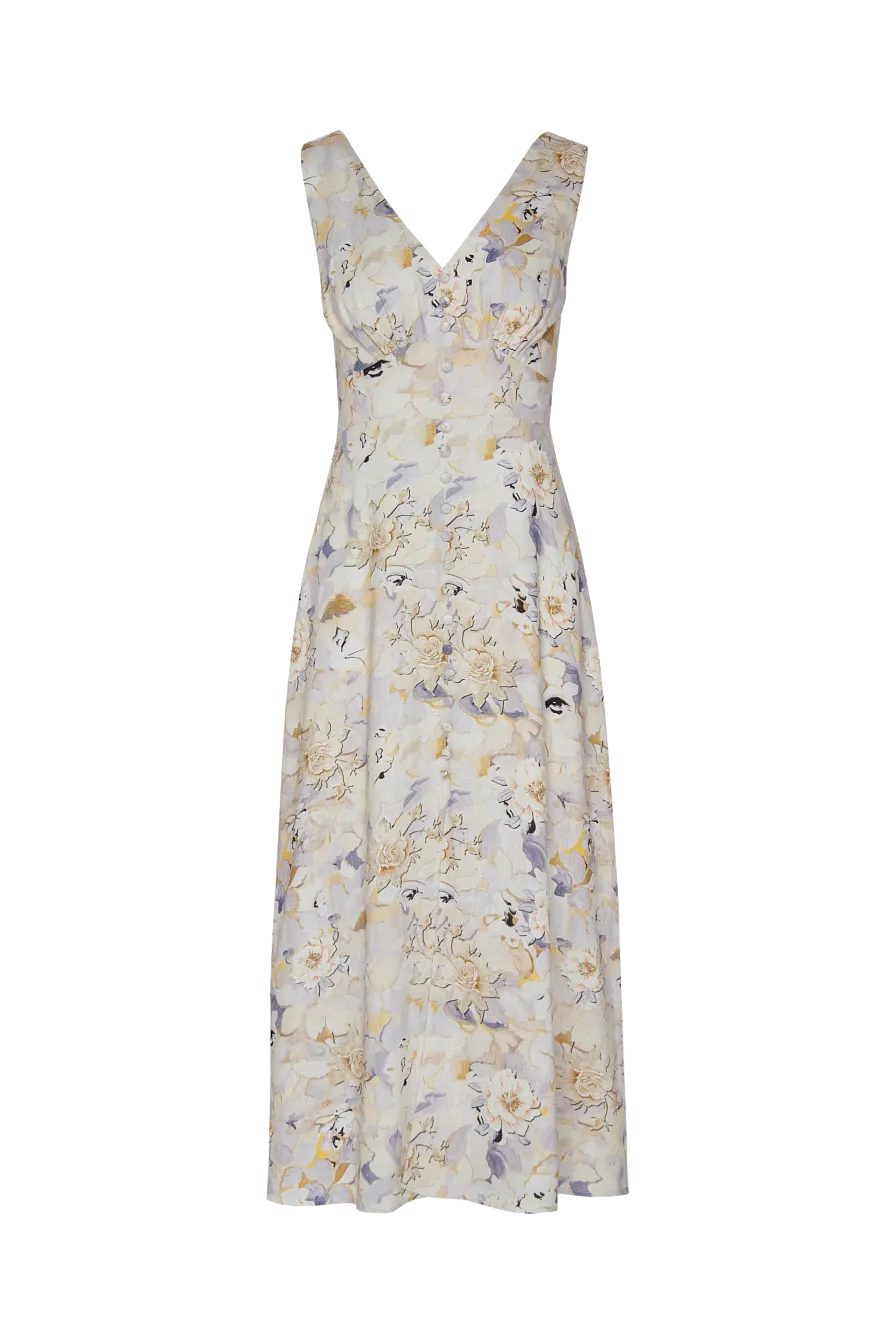 Жіноча сукня Stimma Еліда, колір - Ванільно-бежевий