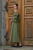 Женское платье Stimma Вайлет, цвет - хаки