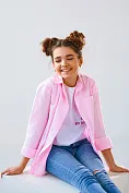Дитяча блуза Stimma Белона, колір - рожевий