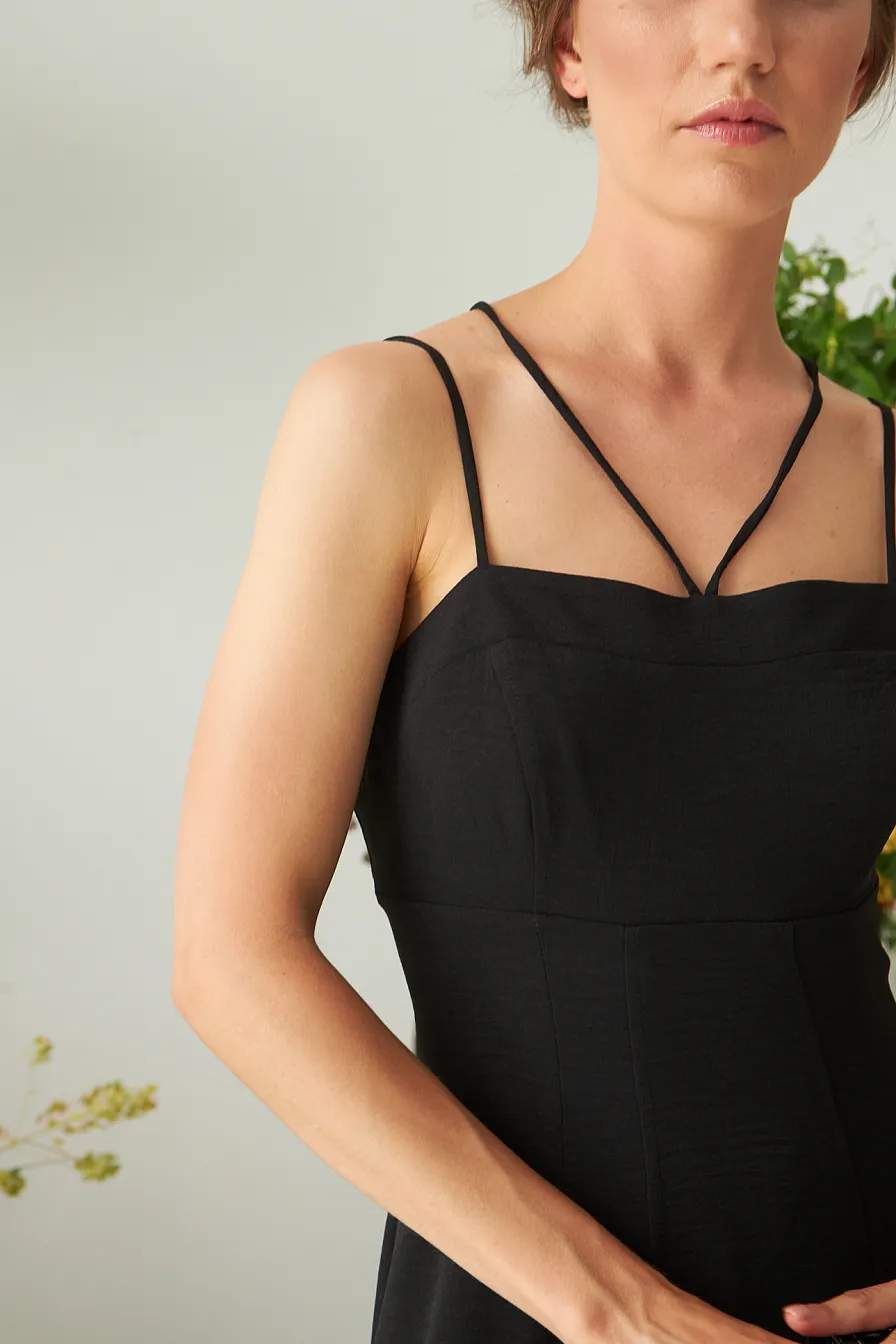 Женское платье Stimma Прерия, цвет - черный