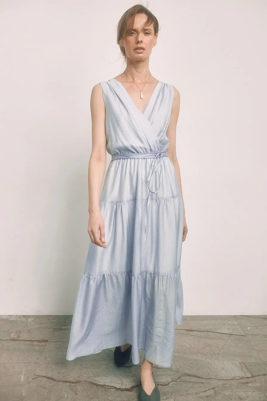Жіноча сукня Stimma Фієста, колір - сіро-блакитний