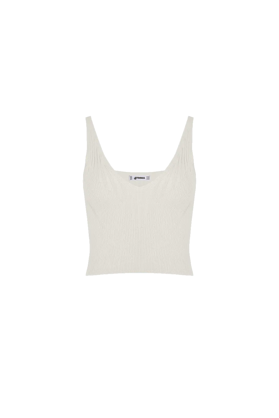 Жіночий топ Stimma Реніль, колір - молочний