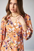 Женское платье Stimma Колинея, цвет - Оранжевый узор