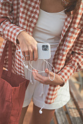 Жіноча сорочка Stimma Марен, колір - Теракотова клітинка