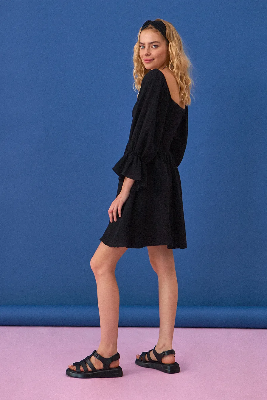 Женское платье Stimma Тедис, цвет - черный