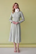 Женское платье Stimma Гарбия, цвет - Фисташка горох