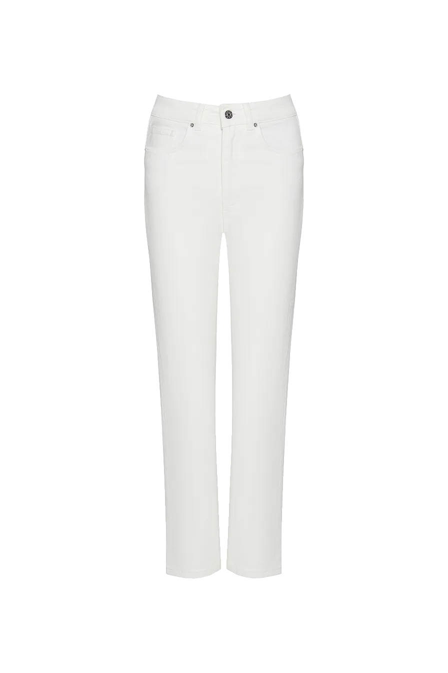 Жіночі джинси Stimma MOM Талін , колір - молочний