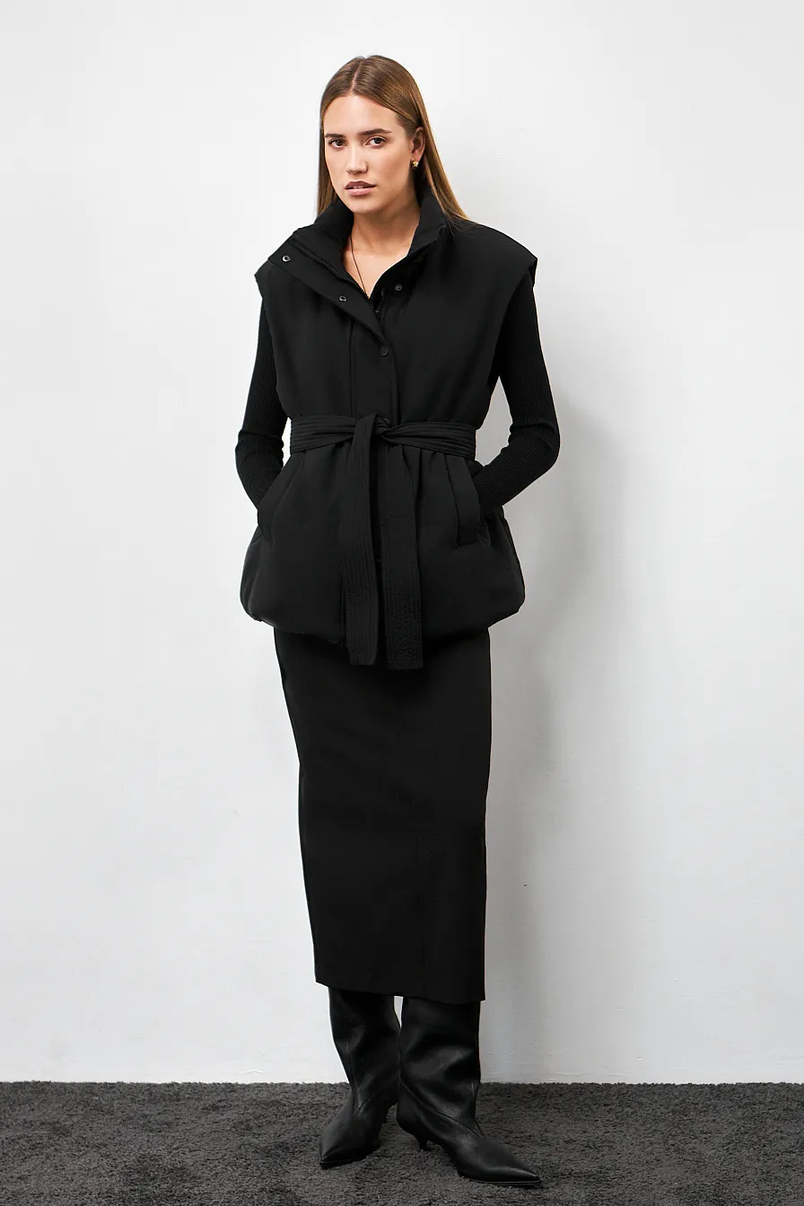Жіночий жилет Stimma Селія, колір - чорний