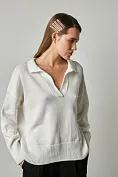 Жіночий светр Stimma Гудзі , колір - молочний