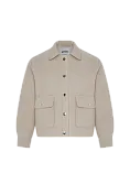 Жіноча куртка-сорочка Stimma Кантен, колір - Світло-бежевий