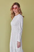 Женское платье Stimma Гарбия, цвет - Белый горох