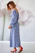 Женское платье Stimma Марика, цвет - Джинсовый цветок