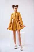 Дитяча сукня Stimma Ламма, колір - гірчиця