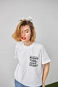 Жіноча футболка Stimma Луфон, колір - Білий