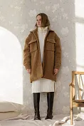 Женское пальто Stimma Лорен, цвет - мокко