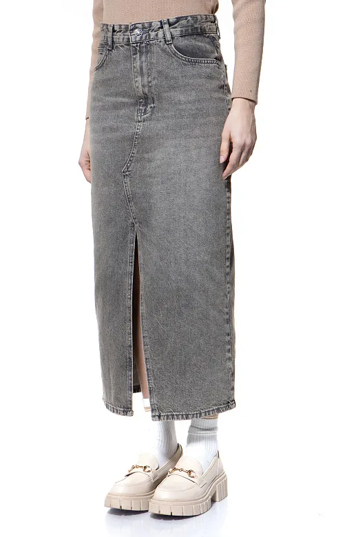 Жіноча джинсова спідниця Stimma Сейлін, фото 3